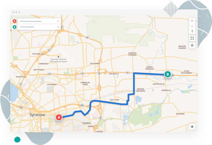 Carte direction